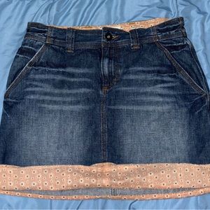 life is Good denim flip skirt !